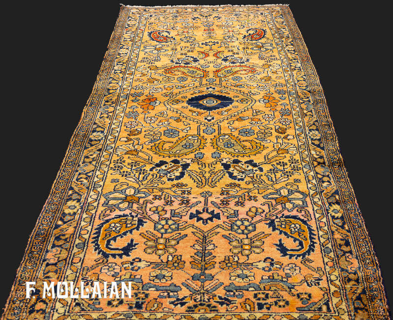 Antique Persian Lilian Runner Rug n°:80403260